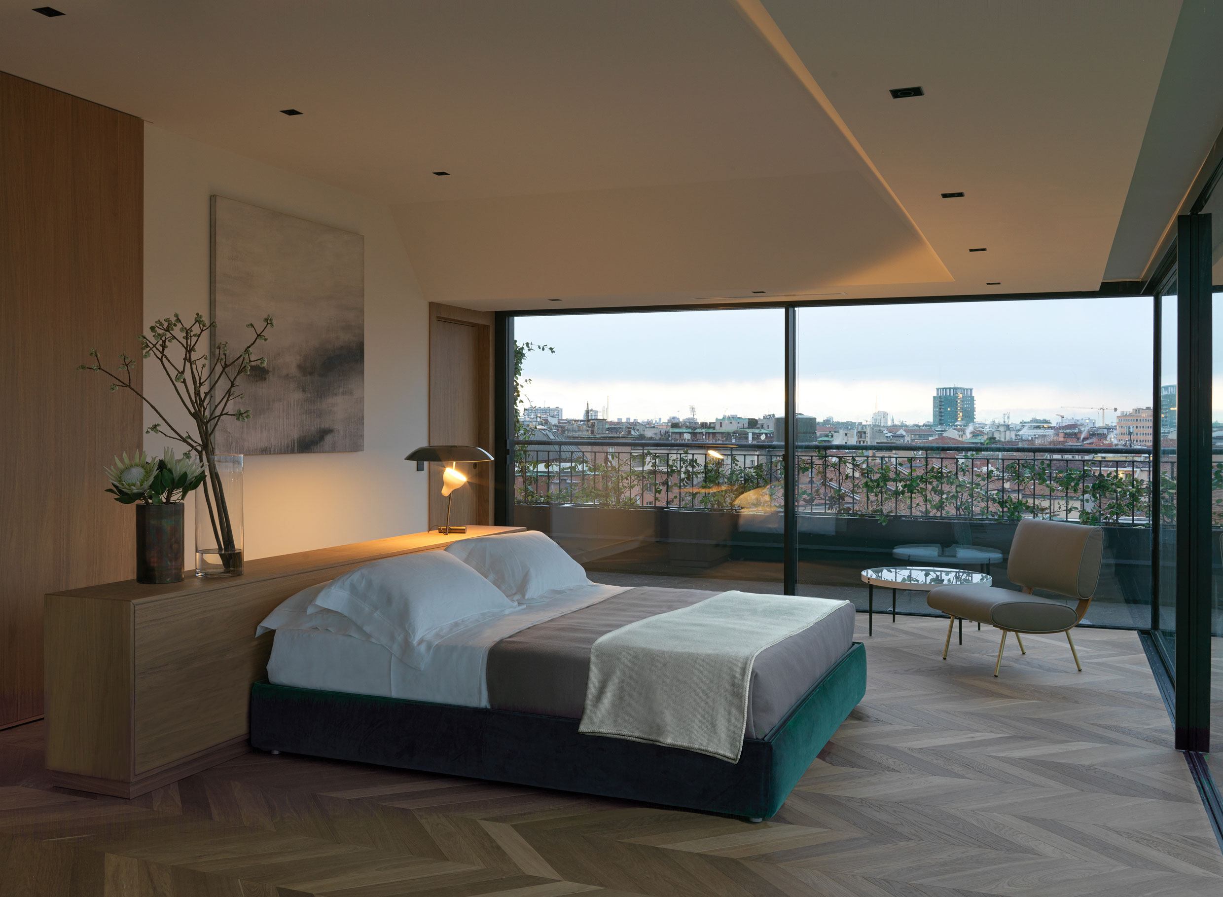 Private Penthouse in Milan