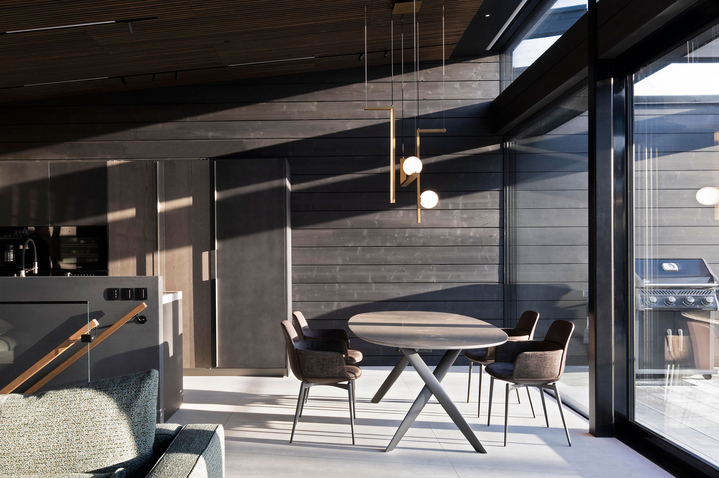 View of Scandinavian Modernity in a Helsinki Villa